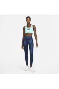 TOP NIKE DRI-FIT SWOOSH FEMININO - Azul celeste