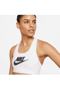 TOP NIKE DRI-FIT SWOOSH FEMININO - Branco