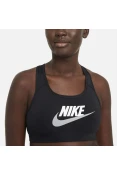 TOP NIKE DRI-FIT SWOOSH FEMININO - Preto