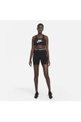 TOP NIKE DRI-FIT SWOOSH FEMININO - Preto