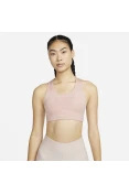 TOP NIKE DRI-FIT SWOOSH FEMININO - Rosa