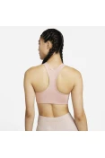TOP NIKE DRI-FIT SWOOSH FEMININO - Rosa