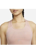 TOP NIKE DRI-FIT SWOOSH FEMININO - Rosa