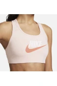 TOP NIKE DRI-FIT SWOOSH FEMININO - Rosa