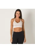 TOP NIKE INDY FEMININO - Bege TOP NIKE INDY FEMININO - Bege