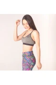 TOP NIKE INDY FEMININO - Grafite TOP NIKE INDY FEMININO - Grafite