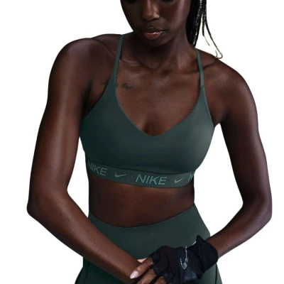 TOP NIKE INDY FEMININO - Verde musgo