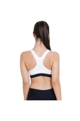 TOP NIKE PRO CLASSIC BRA FEMININO - Branco/preto TOP NIKE PRO CLASSIC BRA FEMININO - Branco/preto