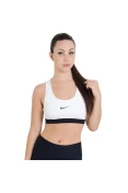TOP NIKE PRO CLASSIC BRA FEMININO - Branco/preto TOP NIKE PRO CLASSIC BRA FEMININO - Branco/preto