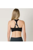 TOP NIKE PRO CLASSIC LOGO FEMININO - Preto TOP NIKE PRO CLASSIC LOGO FEMININO - Preto