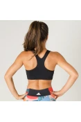 TOP NIKE PRO CLASSIC SWOOSH BRA FEMININO - Preto