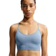 TOP NIKE PRO SEAMLESS FEMININO - Azul