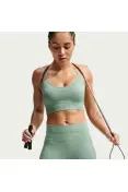 TOP NIKE PRO SEAMLESS FEMININO - Verde