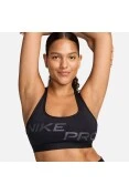 TOP NIKE PRO SWOOSH FEMININO - Preto