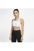 TOP NIKE SWOOSH BRA NON PAD FEMININO - Branco