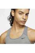 TOP NIKE SWOOSH BRA NON PAD FEMININO - Grafite