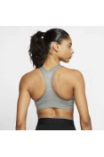 TOP NIKE SWOOSH BRA NON PAD FEMININO - Grafite