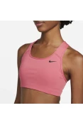 TOP NIKE SWOOSH BRA NON PAD FEMININO - Rosa