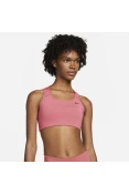 TOP NIKE SWOOSH BRA NON PAD FEMININO - Rosa