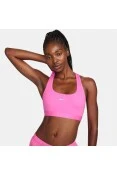 TOP NIKE SWOOSH FEMININO - Rosa