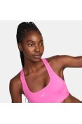 TOP NIKE SWOOSH FEMININO - Rosa