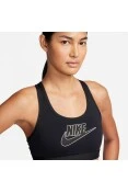 TOP NIKE SWOOSH FUTURA FEMININO - Preto