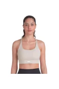 TOP OLYMPIKUS CORRE MEDIO IMPACTO FEMININO - Bege