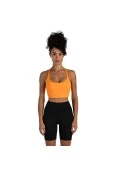 TOP OLYMPIKUS CORRE MEDIO IMPACTO FEMININO - Laranja