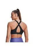 TOP UNDER ARMOUR CROSSBACK MID FEMININO - Preto