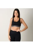 TOP UNDER ARMOUR FAVORITE COTTON EVERYDAY FEMININO - Preto