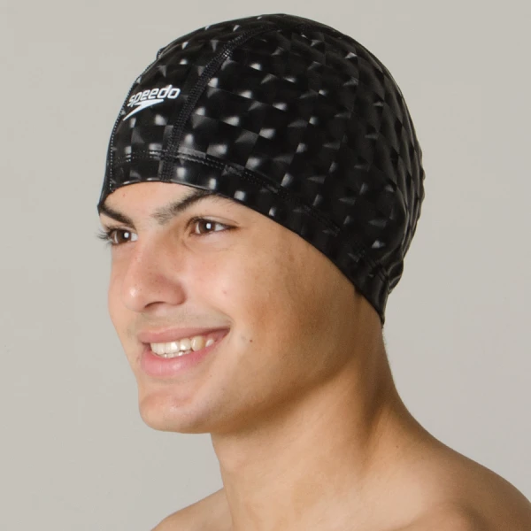 TOUCA DE NATAÇÃO SPEEDO COMFORT 3D - Preto