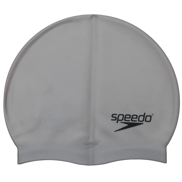 TOUCA NATAÇÃO FLAT CAP SPEEDO SILICONE - Prata