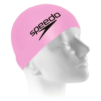TOUCA NATAÇÃO FLAT CAP SPEEDO SILICONE - Rosa