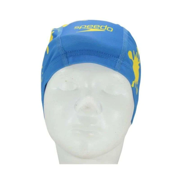 TOUCA SPEEDO SPLASH - Azul/amarelo
