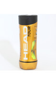TUBO BOLA DE TÊNIS HEAD TOUR - 3 BOLAS - Amarelo TUBO BOLA DE TÊNIS HEAD TOUR - 3 BOLAS - Amarelo