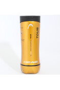 TUBO BOLA DE TÊNIS HEAD TOUR - 3 BOLAS - Amarelo TUBO BOLA DE TÊNIS HEAD TOUR - 3 BOLAS - Amarelo