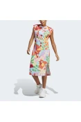 VESTIDO ADIDAS FARM FEMININO - Lilas/vermelho