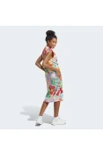 VESTIDO ADIDAS FARM FEMININO - Lilas/vermelho