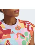 VESTIDO ADIDAS FARM FEMININO - Lilas/vermelho