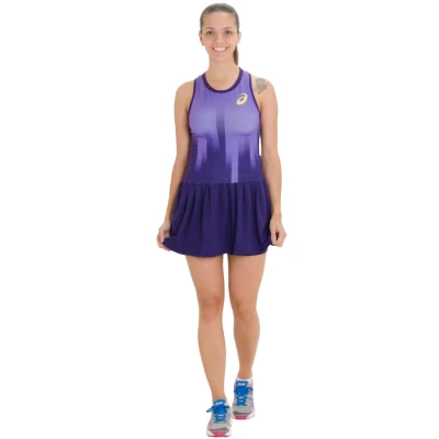 VESTIDO ASICS TENNIS DRESS FEMININO - Roxo VESTIDO ASICS TENNIS DRESS FEMININO - Roxo