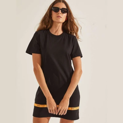 VESTIDO CAMISETA COLCCI SPORT PERFECT - Preto VESTIDO CAMISETA COLCCI SPORT PERFECT - Preto