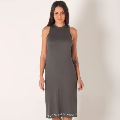 VESTIDO COLCCI MIDI FEMININO - Grafite VESTIDO COLCCI MIDI FEMININO - Grafite