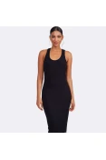 VESTIDO COLCCI SLIM CANELADO SPORT TRAINING - Preto