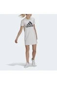 VESTIDO ESSENTIALS LOGO ADIDAS - Branco/preto VESTIDO ESSENTIALS LOGO ADIDAS - Branco/preto