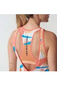 VESTIDO FILA SAND BEACH TÊNIS FEMININO - Laranja/azul