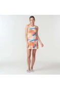 VESTIDO FILA SAND BEACH TÊNIS FEMININO - Laranja/azul