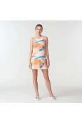 VESTIDO FILA SAND BEACH TÊNIS FEMININO - Laranja/azul
