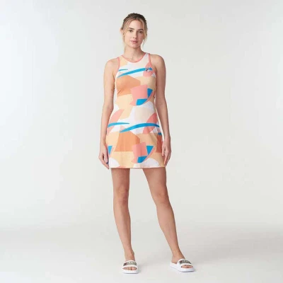 VESTIDO FILA SAND BEACH TÊNIS FEMININO - Laranja/azul