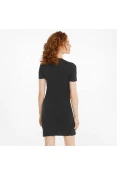 VESTIDO PUMA TEE ESSENTIALS SLIM FEMININO - Preto