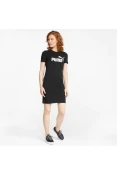 VESTIDO PUMA TEE ESSENTIALS SLIM FEMININO - Preto